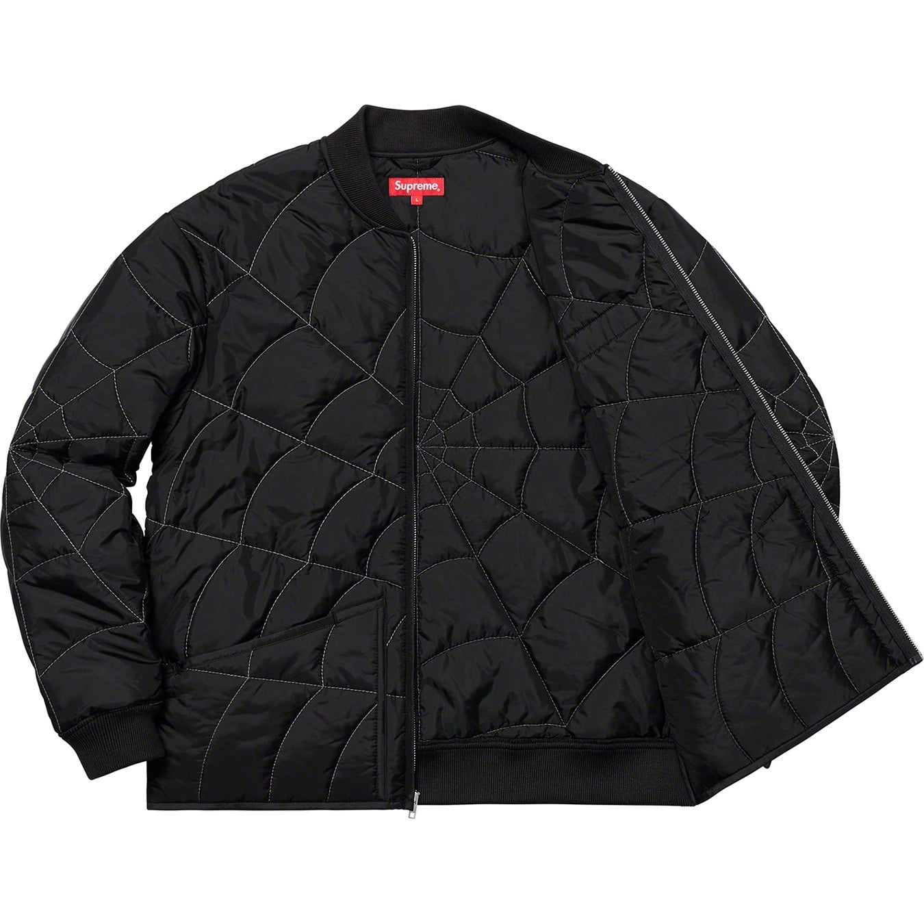 Spider Web Quilted Work Jacket view 7